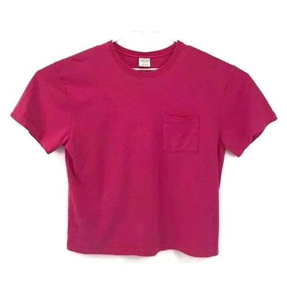 🌊Vintage Cheetah Brand Pink Short Sleeve Shirt XL